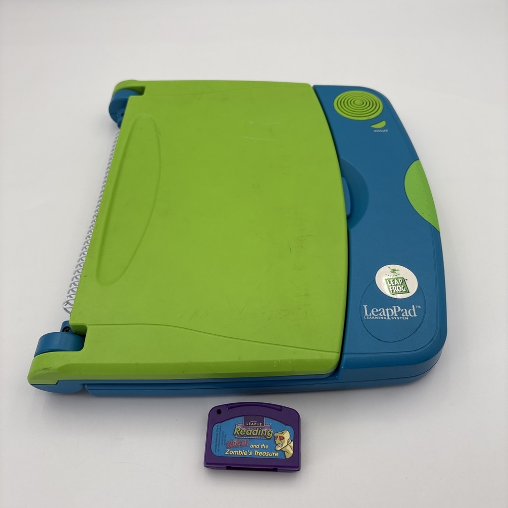 Vintage 2001 LeapFrog Leap Pad Learning System Console/Book TESTED